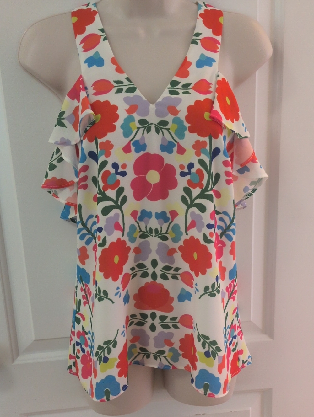 CROSBY by mollie burch Floral Strappy Blouse